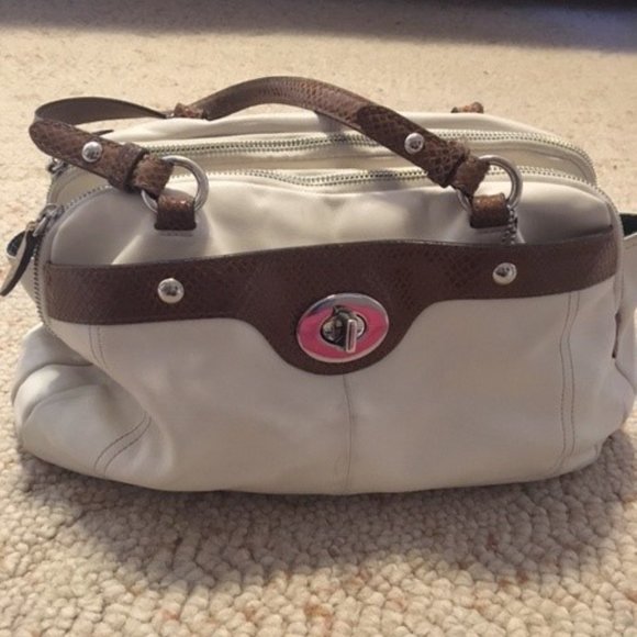 Leather Coach Handbag - Picture 4 of 7